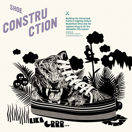 Little Burgundy – Under Construction Editorial Illustration